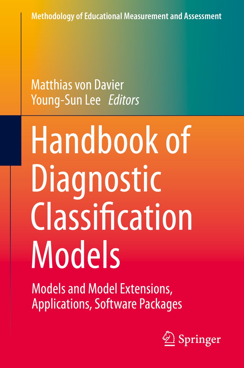 Cover of the Handbook of Diagnostic Classification Models by von Davier and Lee.